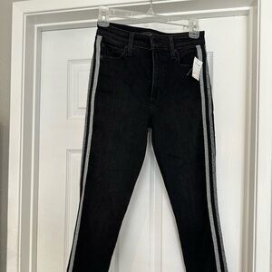Joe, the Charlie high-rise skinny ankle black jeans size 25 flawless